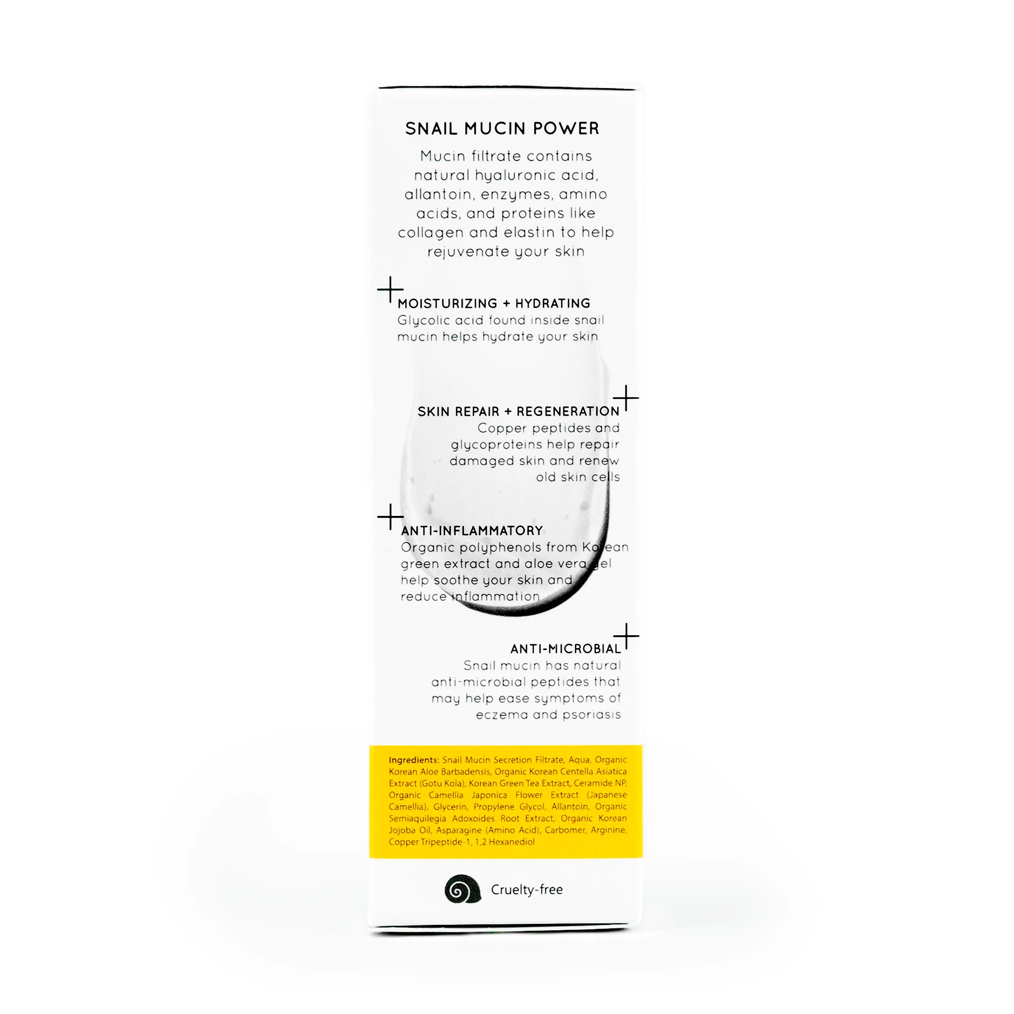 SNAIL+ Mucin Moisturizing Serum